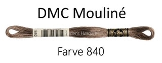 DMC Mouline Amagergarn farve 840